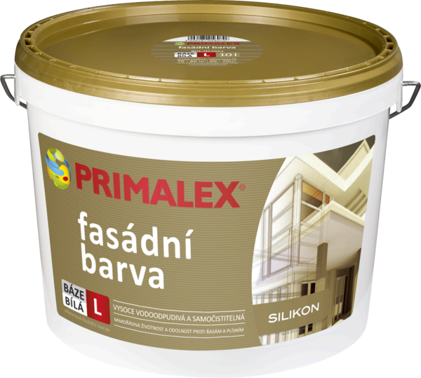 Primalex Silikónová fasádna farba