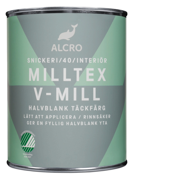 Milltex V-Mill Halvblank