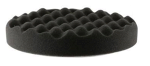 Finishing Foam Waffle Pad (Black) 150mm (Αφρώδες waffle pad φινιρίσματος (μαύρο) 150mm)