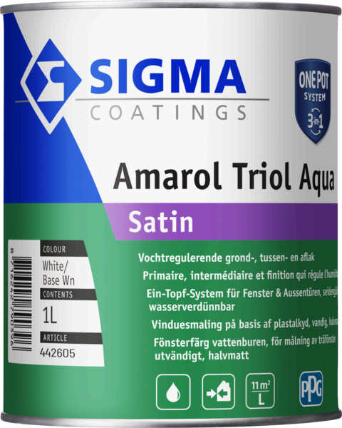 Sigma Amarol Triol Aqua Satin