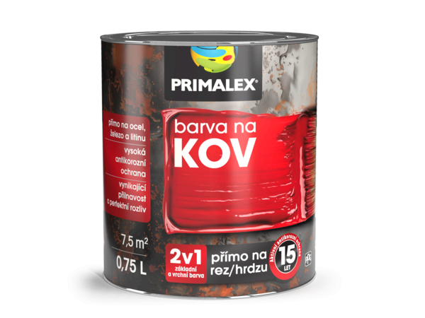 Primalex Farba na kov 2v1