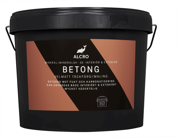 Betong Helmatt Täckfärg