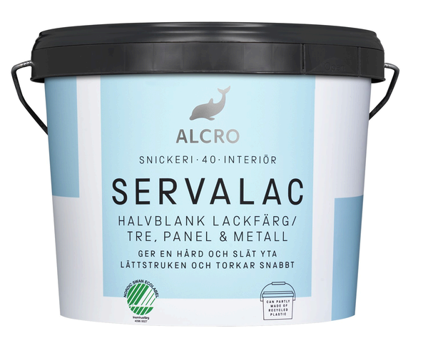Servalac Halvblank Lackfärg